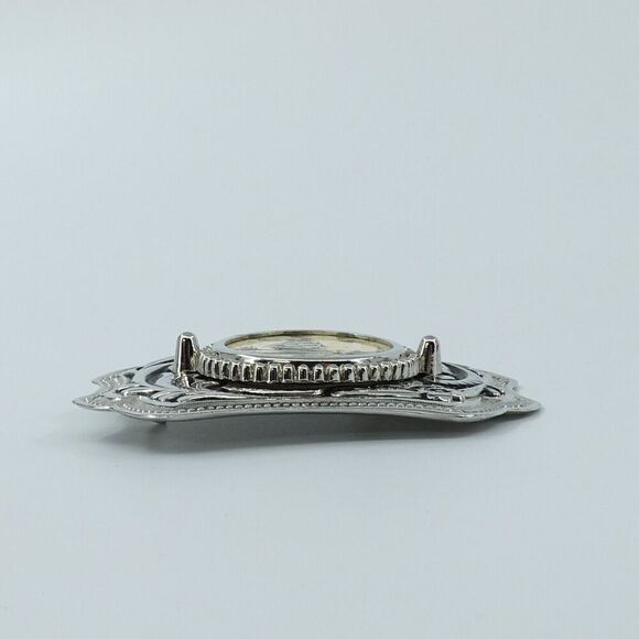 VTG 4 Belt Buckle St Justin Celtic Liberty Statue Sailing Ship God Bless America - Picture 4 of 16